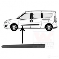 Накладка молдинг двери VAN WEZEL 5410909611309 472541 QQXW OU 3706423 - Изображение 2