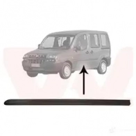 Накладка молдинг двери VAN WEZEL 1439417251 1636423 7 3WX9O