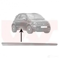 Накладка молдинг двери VAN WEZEL 7 BDTKD 1439417259 1604428
