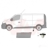 Накладка боковая VAN WEZEL 1439417987 NCC2 58 4396407