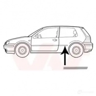 Молдинг боковой, накладка VAN WEZEL GT L49HA 484025 5888409 5410909510459 - Изображение 2