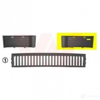 Решетка бампера VAN WEZEL 7625591 6 94403 JWXRW7 485466 - Изображение 2