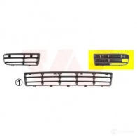 Решетка бампера VAN WEZEL 36847G 4 53403 5888591 484057 - Изображение 2