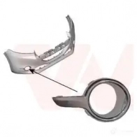 Решетка бампера VAN WEZEL 4UMSW6 Peugeot 208 1 (CC, CR) 2012 – 2019 56251 5 4034596