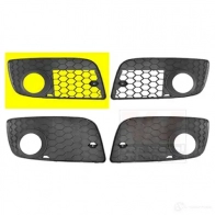 Решетка бампера VAN WEZEL 5893592 7BHUOM 45 5509 Volkswagen Golf 5 (1K) 2003 – 2008