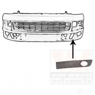 Решетка бампера VAN WEZEL Volkswagen Transporter (T5) 5 Автобус 2.0 TDI 136 л.с. 2010 – 2015 5790493 AE2ZIW 4 63507