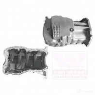 Масляный поддон двигателя VAN WEZEL 4341073 Renault Fluence (L30) 1 Седан 1.6 16V (L301. L30F. L30P. L30R) 110 л.с. 2010 – наст. время V X55R 5410909592530
