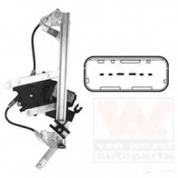 Стеклоподъемник VAN WEZEL KNRLNX6 4328266 Renault Scenic 2 (JM) 2003 – 2009 6 5631322