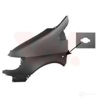 Крыло VAN WEZEL HGF41 470422 3078655 14 6171 - Изображение 2