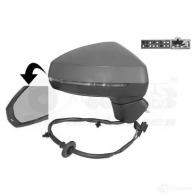 Зеркало боковое наружное VAN WEZEL 0337808 5410909591373 457440 CLOJ 6YI - Изображение 2