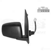 Зеркало боковое наружное VAN WEZEL HG15O 1709808 Fiat Panda (169) 2 Хэтчбек 1.3 D Multijet 4x4 70 л.с. 2004 – 2025 107 38812