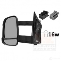 Зеркало боковое наружное VAN WEZEL 5410909456511 463142 W3YG G 1651825 - Изображение 2