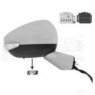 Зеркало боковое наружное VAN WEZEL 0979818 461502 5410909622589 EJ S79 - Изображение 2