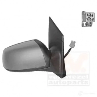 Зеркало боковое наружное VAN WEZEL 1863808 XW96XA Ford Focus 2 Универсал 1.6 TDCi 90 л.с. 2004 – 2012 10 238822