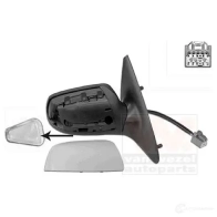 Зеркало боковое наружное VAN WEZEL AN 30W 5410909617264 465189 1829828 - Изображение 2