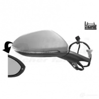 Зеркало боковое наружное VAN WEZEL 5410909589615 481307 JFF64 R 5766808 - Изображение 2