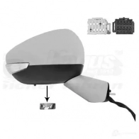 Зеркало боковое наружное VAN WEZEL 94G4 M 461500 0979816 5410909622565 - Изображение 2