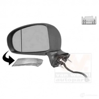 Зеркало боковое наружное VAN WEZEL 5410909600150 5420807 480670 O P9HG - Изображение 2