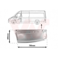 Боковина VAN WEZEL Mercedes Sprinter (906) 2 Автобус 2.1 (3,5T) 311 CDI 4x4 (9031. 9033. 9035) 109 л.с. 2008 – 2009 DM GQXT 5876143