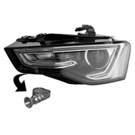 Фара VAN WEZEL 1N O3O8Z Audi A5 (8T3) 1 Купе 3.0 Tdi Quattro 240 л.с. 2007 – 2012 0384981