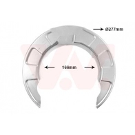 Кожух, щиток тормозного диска VAN WEZEL 8251373 Z0 PLR Hyundai Getz