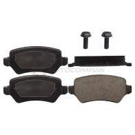 Тормозные колодки задние KIA CEED 12-/OPEL ASTRA H 05-10 HOSU 1440987324 HSBR0272 RHM 5K