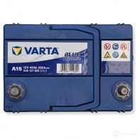 Аккумулятор 40 ач прямая 330 а 12 в Кальциевый [CA/CA] blue dynamic 187x127x227 VARTA 05 5 533059 265527 5401270333132 - Изображение 3