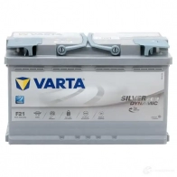 Аккумулятор 80 ач 800 а 12 в agm 315x175x190 VARTA 580901080 265627 580901080D852 11 5AGM - Изображение 2