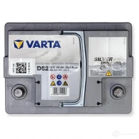 Аккумулятор 60 ач обратная 680 а 12 в agm silver dynamic agm 242x175x190 VARTA 560901068D852 265585 560901068 027AG M - Изображение 3