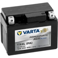 Аккумулятор 3 ач обратная 50 а 12 в 113x70x87 VARTA 503909005A512 1193430741 503 909005 CI6E33R