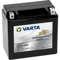 Аккумулятор 12 ач прямая 200 а 12 в 150x87x146 VARTA ZWH2DIK 5129 09020 512909020A512 1193431027