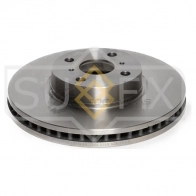 Диск тормозной передний (275x22) SUFIX YH 07Q FX-1094 Toyota Yaris (XP90) 2 2005 – 2011