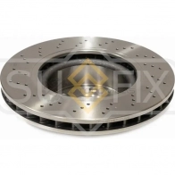 Диск тормозной передний (330x32) SUFIX KCN 3T 1440886692 FX-1702 - Изображение 2