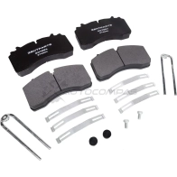 Тормозные колодки дисковые тормозные с ремкомплектом W V A Schmitz, Wabco Max X22 T ZENTPARTS 7H 58K 1441243905 Z07224