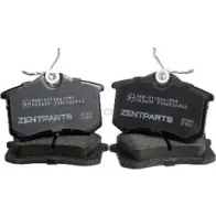 Тормозные колодки дисковые задние Volkswagen Golf Bora 2.3-3.2i 00, Citroen C8, Peugeot 807 02 ZENTPARTS 1441245278 Z07326 FAB WB2N - Изображение 6