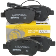 Тормозные колодки дисковые передние Fiat Stilo 1.2i1.6i 01 ZENTPARTS 1441245347 Z07332 2SRUE 75 - Изображение 4