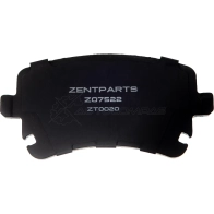 Тормозные колодки дисковые задние Audi A4 S4 Quattro 4.2 03-04 ZENTPARTS Z07522 1441245670 22Z LZF - Изображение 2