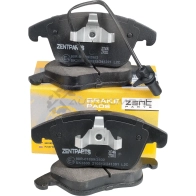 Тормозные колодки дисковые передние Audi A4 A5 1.8 T F Si-3.2 F S i2.7 TDi 07 ZENTPARTS MNYFT AP 1441245674 Z07408 - Изображение 3