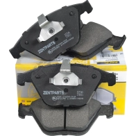 Тормозные колодки дисковые передние Bmw E65 E66 3.5i4.5i3.0 D4.0 D 01 ZENTPARTS Z07346 1441246702 Q32 A7 - Изображение 3
