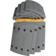 Накладки тормозной колодки с заклепками 1-рем 18.5-12.0 (300x200) BPW, Cardi. Kass ZENTPARTS 1441246982 G SW37V Z10723 - Изображение 5