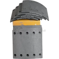Накладки тормозной колодки STD 17.5-10.7(420x200(с заклепками 8x15 80) BPW ZENTPARTS Z10709 71 PC9EK 1441247030 - Изображение 3