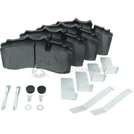 Тормозные колодки дисковые W V A 210.8x114.5x30 с полным ремкомплектом BPW T S B4309 ZENTPARTS I 0G5V Z07208 1441247039 - Изображение 1
