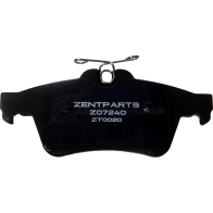 Тормозные колодки дисковые задние Saab 9-3, Opel Vectra, Ford Focus 1.4-3.2 02 ZENTPARTS A6Z2C 7 Z07240 1441247246 - Изображение 2