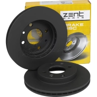 Тормозной диск передний Renault Clio Megane R19 1.4-1.9 TD 83 ZENTPARTS Z06272 1441247351 QZ3 JKG - Изображение 3