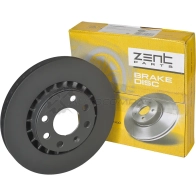 Тормозной диск передний Opel Astra Ascona Kadett 1.4-2.0 D 87 ZENTPARTS I TKU8 1441247727 Z06261 - Изображение 3