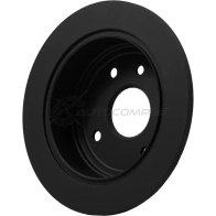 Тормозной диск задний Chevrolet Lacetti, Daewoo Nubira 1.41.61.8 03 ZENTPARTS W8P DW53 Z05958 1441247812 - Изображение 2