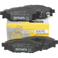 Тормозные колодки дисковые задние Subaru Legacy iV 2.0i2.5 i Outback 2.5i 03 ZENTPARTS MU 7VP79 1441248465 Z07279 - Изображение 4