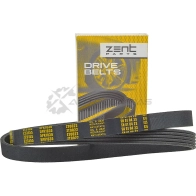 Ремень приводной поликлиновой 5PK1030 Opel Vectra B 2.2i 00 ZENTPARTS Z23155 6ARA5 9 1441248622 - Изображение 2