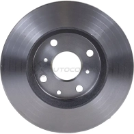 Тормозной диск передний Citroen C1, Peugeot 107, Toyota Aygo 1.01.4 HDi 05 ZENTPARTS Z06130 85B8 I18 1441249003 - Изображение 3