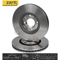 Тормозной диск передний Citroen C5 Xantia 2.0-3.02.0 HDi2.1 TD 96 ZENTPARTS Z06226 1441249006 SO S4S - Изображение 2